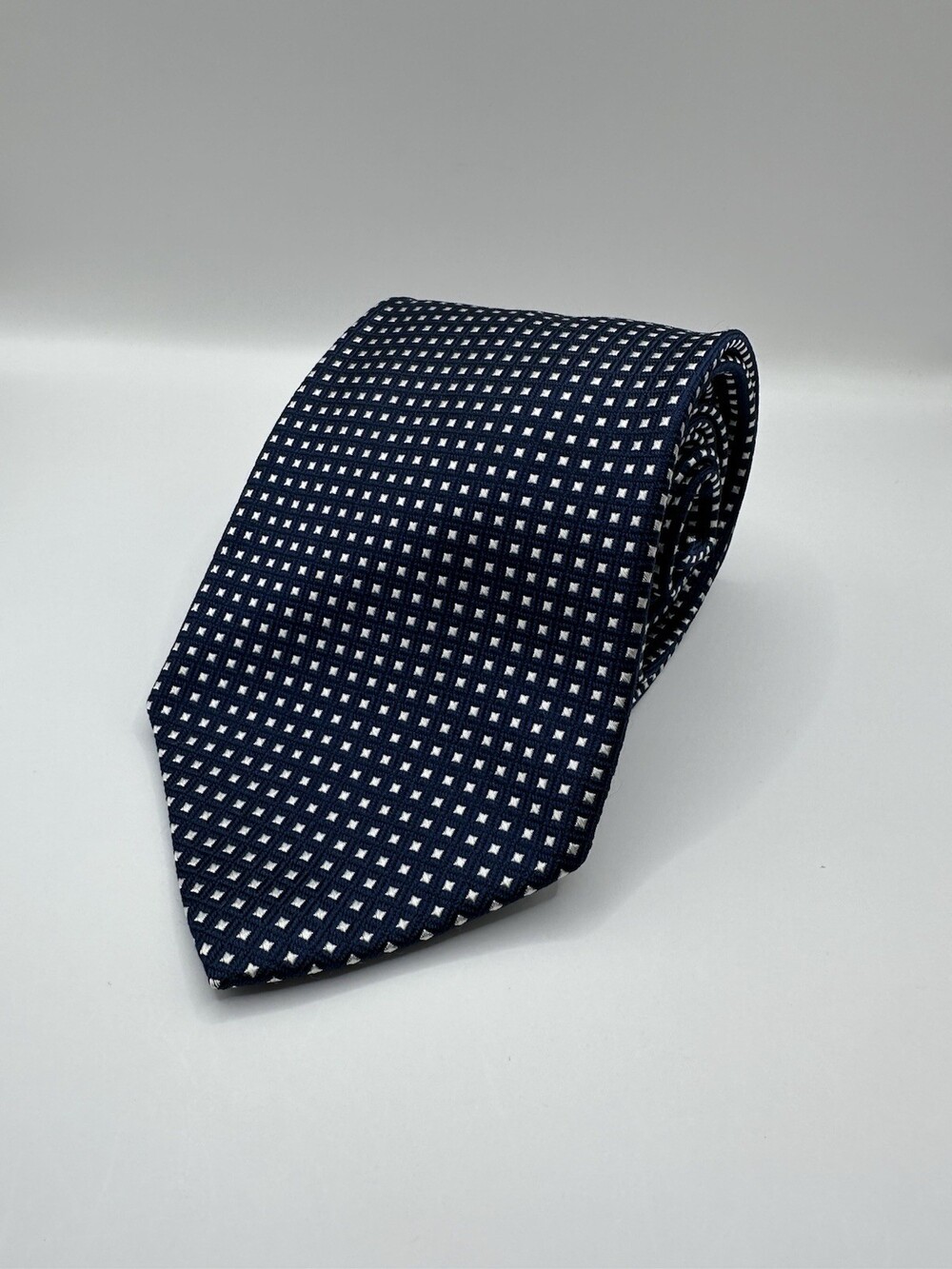 Vtg Brooks Brothers Makers Silk Tie Black Label 58” Men’s Blue Preppy Dressy Tie - Picture 3 of 9